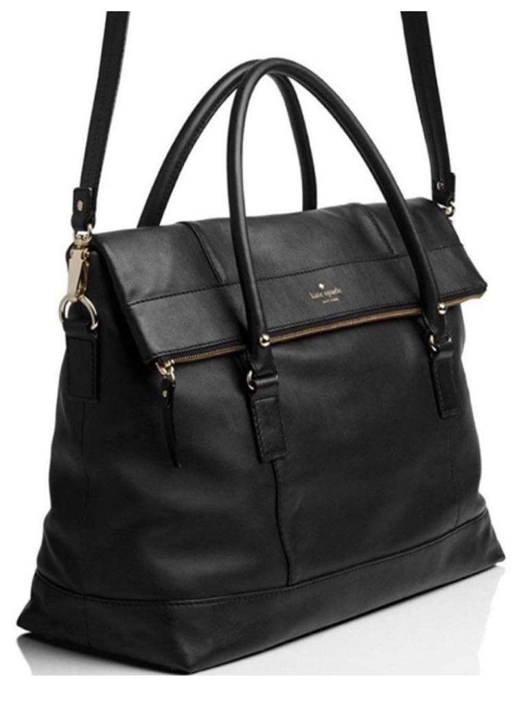Kate Spade Black Leather Fremont Place Carmen Travel
